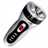 Lanterna 5 leds recarregavel.