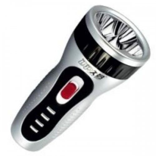 Lanterna 5 leds recarregavel.