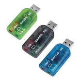 Adaptador usb para audio