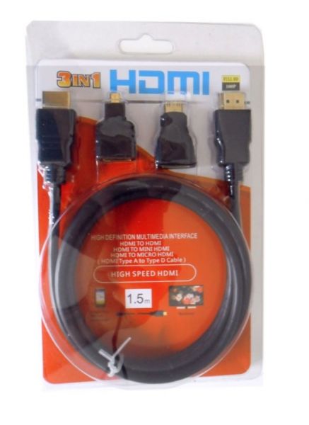 Cabo HDMI 3EM 1
